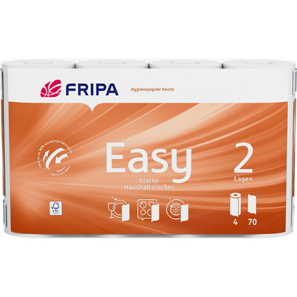 Fripa Kchenrolle Easy, 2-lagig, hochwei