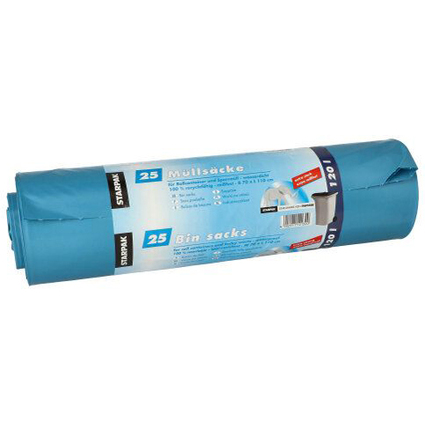 STARPAK Mllscke LDPE, 120 Liter, blau