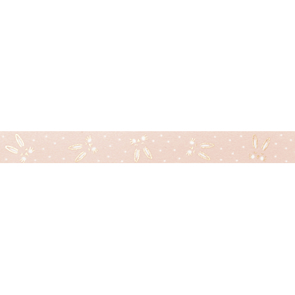 folia Deko-Klebeband Washi-Tape HOTFOIL ROSEGOLD Osterhase