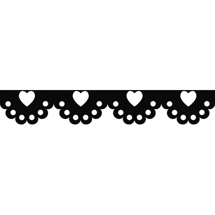 HEYDA Bordren-Motivstanzer "Herz", Farbe: lila