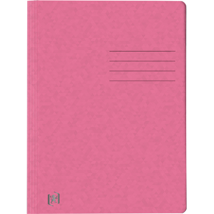Oxford Schnellhefter Top File+, DIN A4, rosa