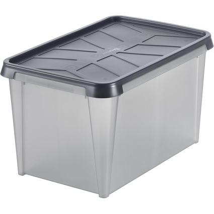 smartstore Aufbewahrungsbox DRY 45, 50 Liter, anthrazit