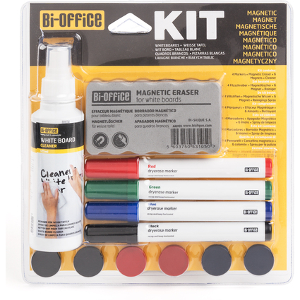 Bi-Office Starter-Set fr Weiwandtafel / Flipchart