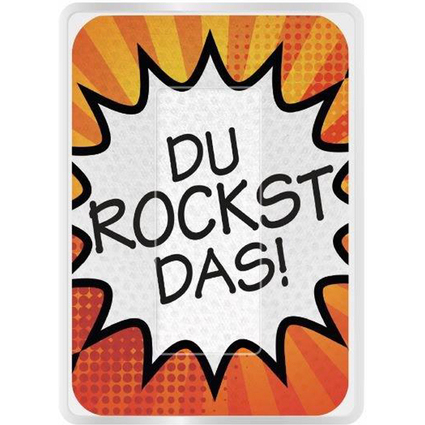 WEDO Brillen-Putztuch PocketCleaner "DU ROCKST DAS!"