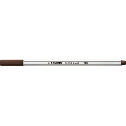 STABILO Pinselstift Pen 68 brush, braun