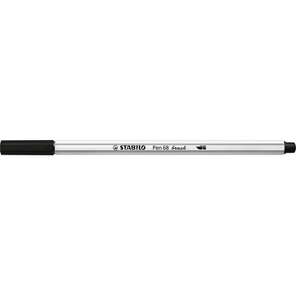 STABILO Pinselstift Pen 68 brush, schwarz