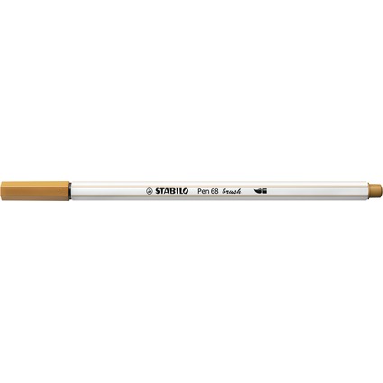 STABILO Pinselstift Pen 68 brush, ocker dunkel