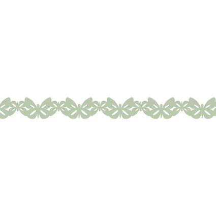 folia Deko-Bordre Washi-Dekor "SCHMETTERLINGE", 15 mm x 5 m