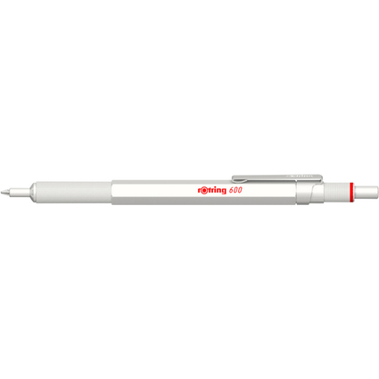 rotring Druckkugelschreiber 600, metallic-perlwei