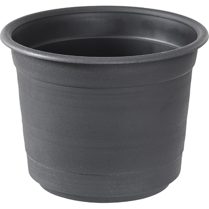 orthex Blumentopf EPOQUE, Durchmesser: 240 mm, schwarz