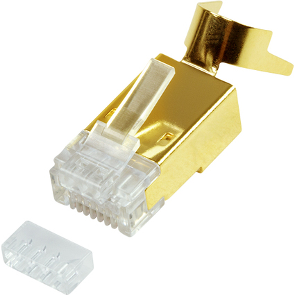 LogiLink RJ45 Steckverbinder, Kat.6A/Kat.7/Kat.7A/Kat.8.1