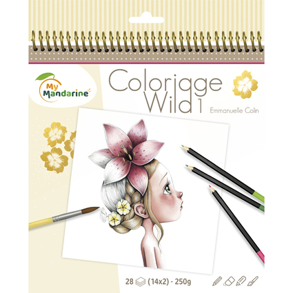 My Mandarine Zeichenbuch "Wild 1"
