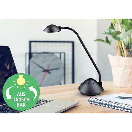 MAUL LED-Tischleuchte MAULarc, schwarz