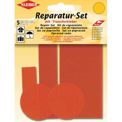 KLEIBER Flicken-Reparatur-Set, orange