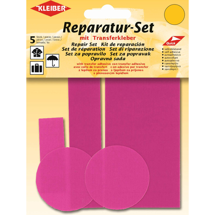 KLEIBER Flicken-Reparatur-Set, pink