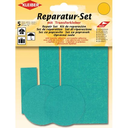 KLEIBER Flicken-Reparatur-Set, trkis