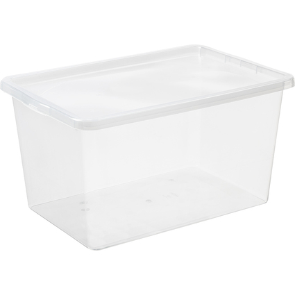 plast team Aufbewahrungsbox BASIC BOX, 52 Liter