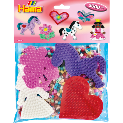 Hama Bgelperlen midi + Stifteplatten "Spielgruppen Mdchen"