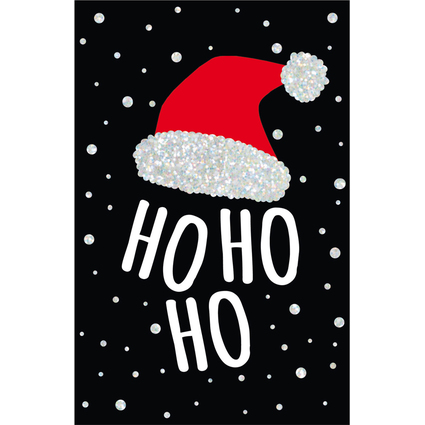 SUSY CARD Weihnachtskarte "Ho Ho Ho"