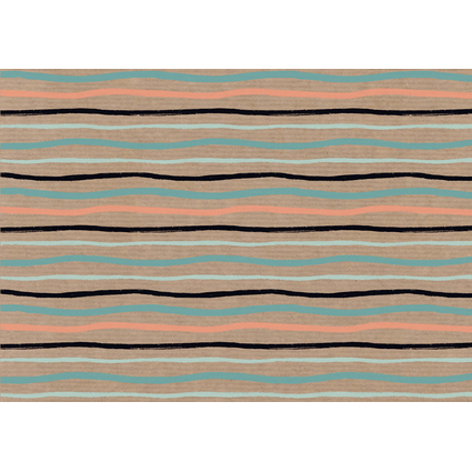 SUSY CARD Geschenkpapier "Urban Nature Stripes", auf Rolle