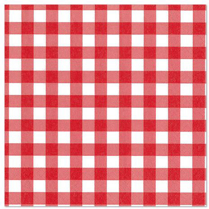 PAPSTAR Motiv-Servietten "Vichy Karo", 330 x 330 mm