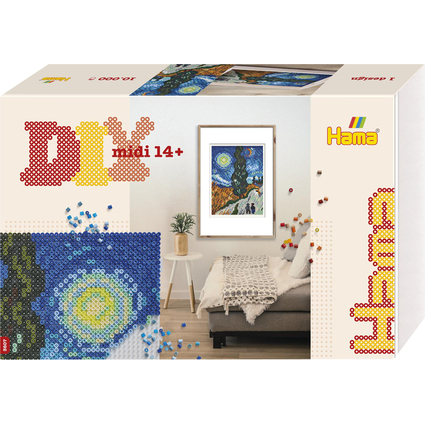 Hama Bgelperlen midi Art "Van Gogh", Geschenkpackung