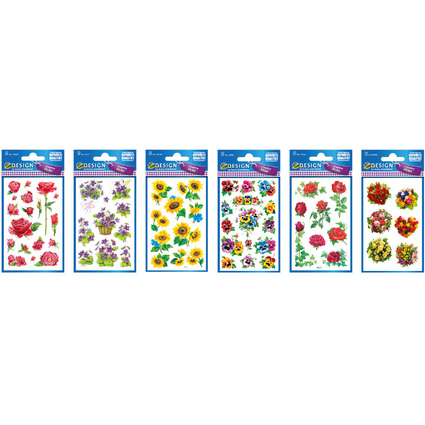 AVERY Zweckform ZDesign CREATIVE Blumen Sortiment