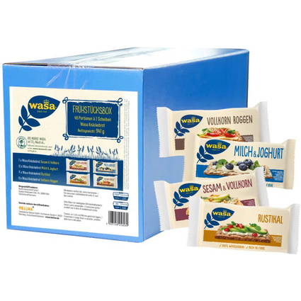 wasa Knckebrot Sortiment 4er Mix, im Karton