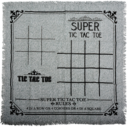 SCHILDKRT Polyester Spiel-Teppich 3in1 Spielfeld