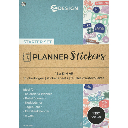 AVERY Zweckform ZDesign Planungs-Sticker "STARTER SET"