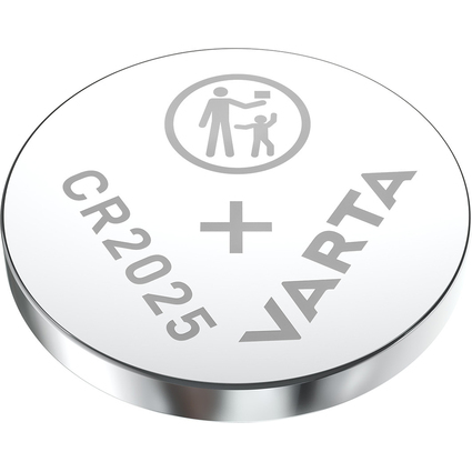 VARTA Lithium Knopfzelle "Professional Electronics", CR2025