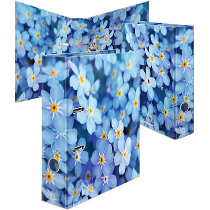 HERMA Motivordner Blumen "Blue Flowers", DIN A4