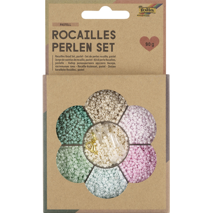 folia Rocailles-Perlen-Set PASTELL