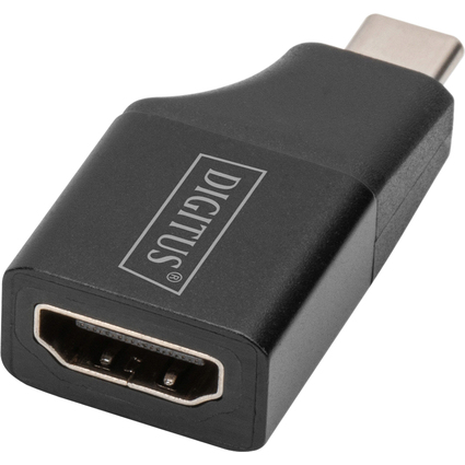 DIGITUS 4K USB-Adapter, USB-C Stecker - HDMI A/B Kupplung