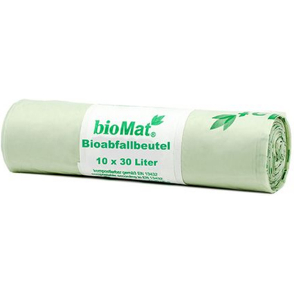 bioMAT Bio-Abfallbeutel, 30 Liter, grn