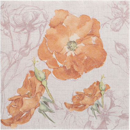 PAPSTAR Motiv-Servietten "ROYAL Collection Blossom"