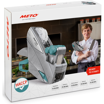 METO Preisauszeichner Classic M 2026, HACCP-Kit