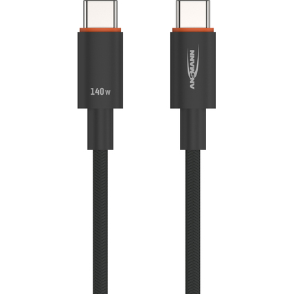 ANSMANN Daten- & Ladekabel, USB-C - USB-C, 0,6 m