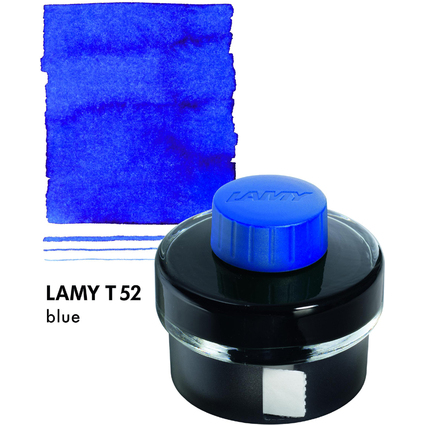 LAMY Tintenglas T52, blau, 50 ml