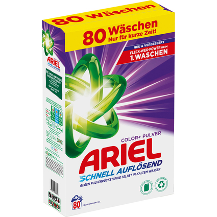 ARIEL Waschpulver Color+, 4,8 kg - 80 WL