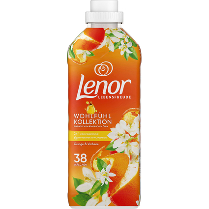 Lenor Weichspler Orange & Verbene, 950 ml - 38 WL