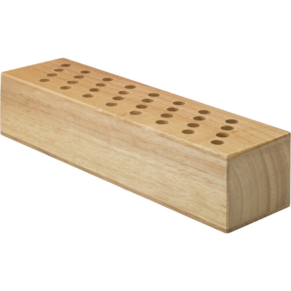 WESTCOTT Scherenblock, aus Holz, unbestckt, fr 32 Scheren