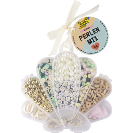 folia Perlen-Mix SEASIDE, 535 Teile
