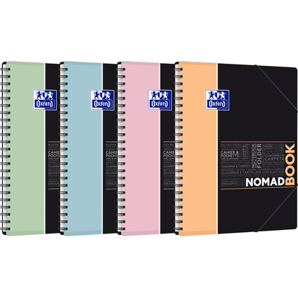 Oxford Studium Collegeblock NOMADBOOK Pastell, A4+, Seys