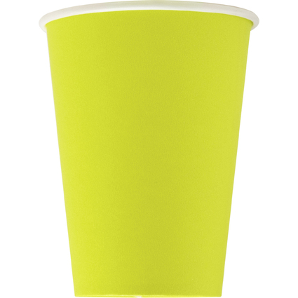PROnappe Papp-Trinkbecher, kiwigrn, 0,2 l