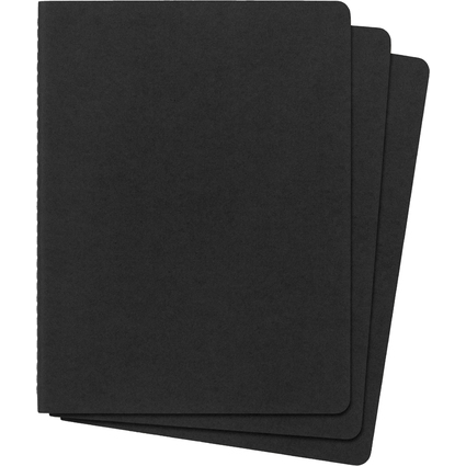 MOLESKINE Notizheft Cahier, XL, blanko, Karton, schwarz