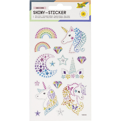 folia Shiny-Sticker UNICORN
