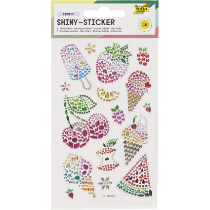 folia Shiny-Sticker FRUITY