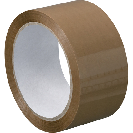 WESTEX Verpackungsklebeband Profi, 48 mm x 66 m, braun, PP