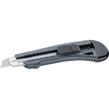 WESTEX Abbrechmesser, Kunststoff, Klinge: 18 mm, grau